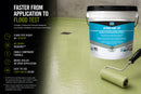 Laticrete HYDRO BAN XP Waterproofing Liquid Membrane, Self-Curing, Anti-Fracture Crack Isolation, Advanced Waterproofing for Ceramic Tile, Stone Tile, and Interior and Exterior Applications - 1 gal Pail (9250-0401-2)