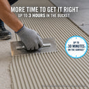 Kiesel Servolight Acrylic Polymer Modified Thinset Mortar, Cement-Based Highly Flexible Self-Curing with Extended Coverage for Flooring Underlayment and Ceramic Tiles - 33 lb (15 kg) Bag, Gray (80010)