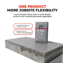 ARDEX K 301 Exterior Self-Leveling Concrete Topping, Fast-Drying Cement Underlayment for Interior & Exterior Floors, Freeze-Thaw Resistant, High-Strength Concrete Resurfacer - 50 lb (22.7 kg) Bag, Gray (12435)
