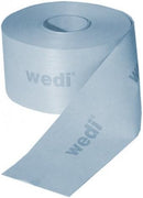 Wedi US5000002 Polyethylene Seamless Fleece Laminated Waterproofing Membrane Strip 5" x 32.8' (127mm x 10m), Band for Stone Ceramic Tile Application in Bathroom, Shower Flooring Underlayment
