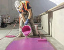 Custom BLDG Products RedGard Anti-Fracture, Quick Dry, Waterproofing and Crack Prevention Liquid Rubber Membrane LQWAF3, 3.5-Gallon (448 Fl Oz), Adhesive for Indoor and Outdoor Use