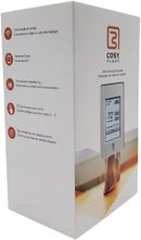 CosyFloor Programmable Thermostat T5268, for Electric Radiant Heating Floors 120V/240V, Built-in GFCI Protection, with Air and Floor Temperature Sensors