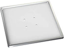 Wedi Drain Cover, Grate Assembly, 3-3/4"x3-3/4", for Shower Base in Tiled Shower Surrounds