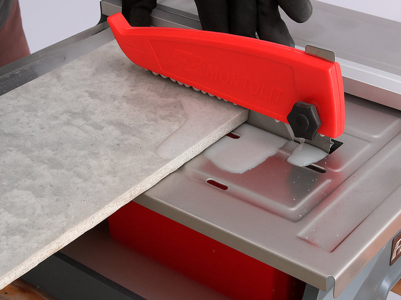 Montolit F2 Electric Tile Wet Saw 115V – Professional Heavy-Duty Tile Cutter with Precision Diamond Blade, Water Cooling System, Portable Cutting Machine for Ceramic, Porcelain, Marble, and Stone, 906EV02
