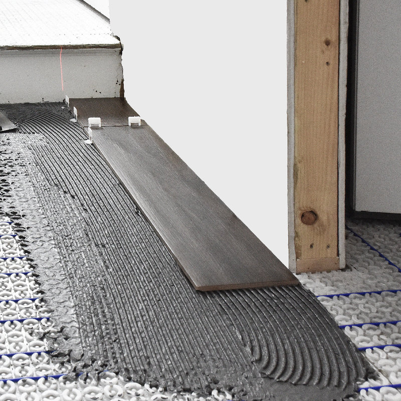 Laticrete 0179-0161-H Strata Heat Mat Floor Heating, Uncoupling Membrane Underlayment 161 Sq Ft Roll