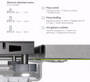 Profilitec Showertec Linear Drain Channel Body with Offset Outlet and Integrated Waterproofing Flange for Tile Showers, Floor-Level Wet Rooms and Modern Bathroom Systems