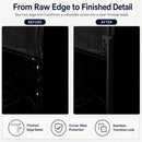 Wintermo Tile Edge Protection Profile Trim, 10-Piece Pack, 8 Ft Length, Metal Tile Edging for Wall and Floor Tile Finishing