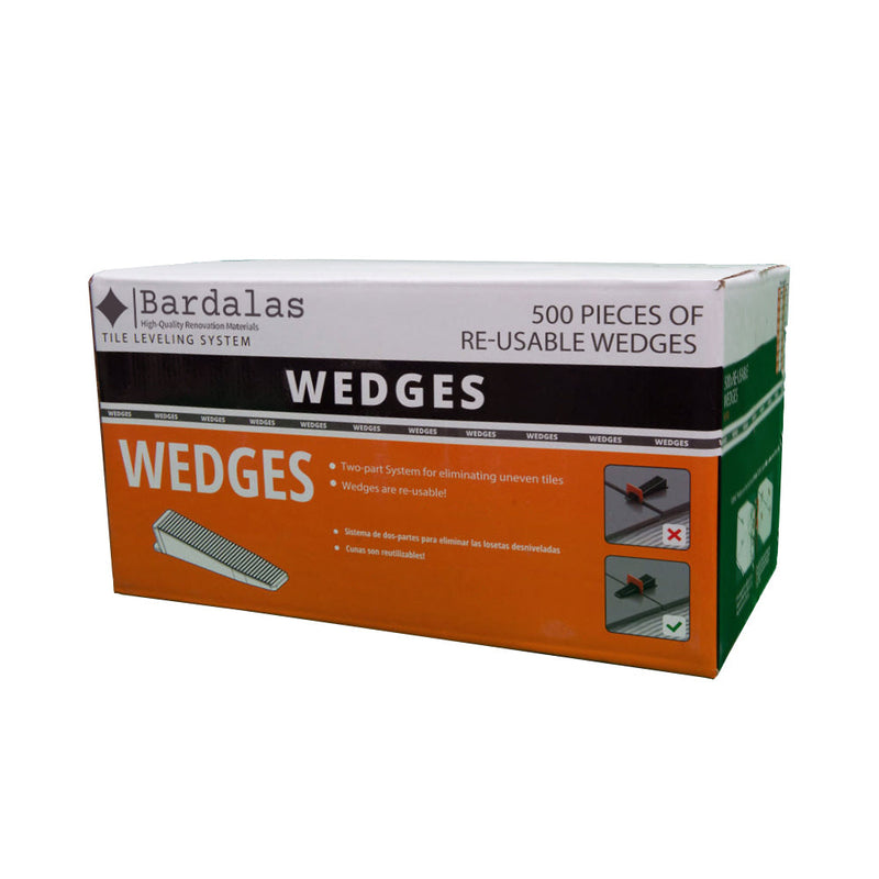 Bardalas Re-Usable Wedges 500 Pcs Pack for Tile Leveling System