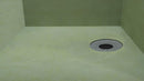 Profilitec Pre-Fabricated Shower Tray, Waterproof Curbless Shower Base with Pre-Sloped Surface, Lightweight XPS Foam Pan, 32 Inch x 60 Inch, Off-set Outlet (STC-TRAY81/152D)