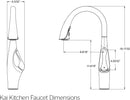 Pfister GT529-1HC Kai Single-Hole Pull-Down Kitchen Faucet with High-Arc Spout and Dual-Function Spray Head, Polished Chrome