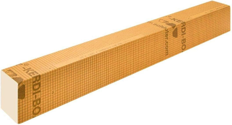 Schluter Systems Kerdi Linear Shower Kit: 76x38 Off-set Shower Pan (Tray), 20 Inch Center Outlet Channel Body Drain and Drain Cover