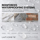 Laticrete Waterproofing and Anti-Fracture Reinforcing Fabric, 37.5 Sq Ft (6 In x 75 Ft) Roll for 9235 Liquid Membrane, for Tile and Stone Installations