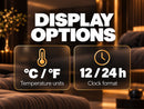 Drexma Programmable Floor Heating Thermostat with Buttons, Class-A GFCI, Dual Sensing, and Dual Voltage for Electric Radiant Floor Heating Systems, 120V-240V Cables (UDG-4999)