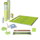 Profilitec Waterproof Linear Shower Kit: 52"x44" Off-set Shower Pan (Tray), Off-set Outlet Channel Body Drain and Cover