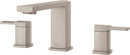 Pfister RT6-5DAK Deckard 3-Hole Two-Handle Roman Tub Faucet Trim, Brushed Nickel, Trim only, valve not included, All-metal build, 3-hole deck mount install, ADA/ANSI A117.1 compliant, Fixed hub handles