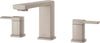 Pfister RT6-5DAK Deckard 3-Hole Two-Handle Roman Tub Faucet Trim, Brushed Nickel, Trim only, valve not included, All-metal build, 3-hole deck mount install, ADA/ANSI A117.1 compliant, Fixed hub handles