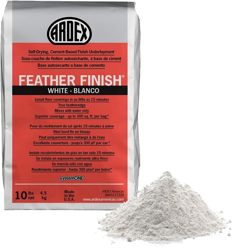 Ardex Feather Finish, Self-Drying, Cement Based Finishing Underlayment Bag