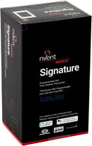 Nuheat nVent AC0055 Signature Programmable WiFi Touchscreen Thermostat, for Radiant Heated Floors, 120V/240V Cables, with an Floor Heating Temperature Sensor and Built-in GFCI