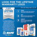Mapei Mapelastic Aquadefense Waterproofing and Crack Isolation Membrane, Quick-drying, Waterproofing, Anti-fracture and Crack Isolation Membrane, Shower Flooring Underlayment for Residential and Commercial Environments, 5 Gal Pail (01968)
