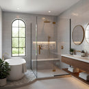 Mapei Mapelastic Aquadefense Waterproofing and Crack Isolation Membrane, Quick-drying, Waterproofing, Anti-fracture and Crack Isolation Membrane, Shower Flooring Underlayment for Residential and Commercial Environments, 5 Gal Pail (01968)