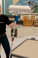 Ardex T-6 Spiked Lightweight Roller 24", with Aluminum Frame for Industrial to Residential Application of Self-leveling Compounds