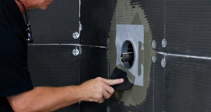 ARDEX TLT-715 Waterproofing Kit – Complete Tile & Stone Waterproofing Solution with Pipe Seal, Valve Seal and Corners – Durable, Anti-Fracture, Moisture Protection for Showers & Wet Areas