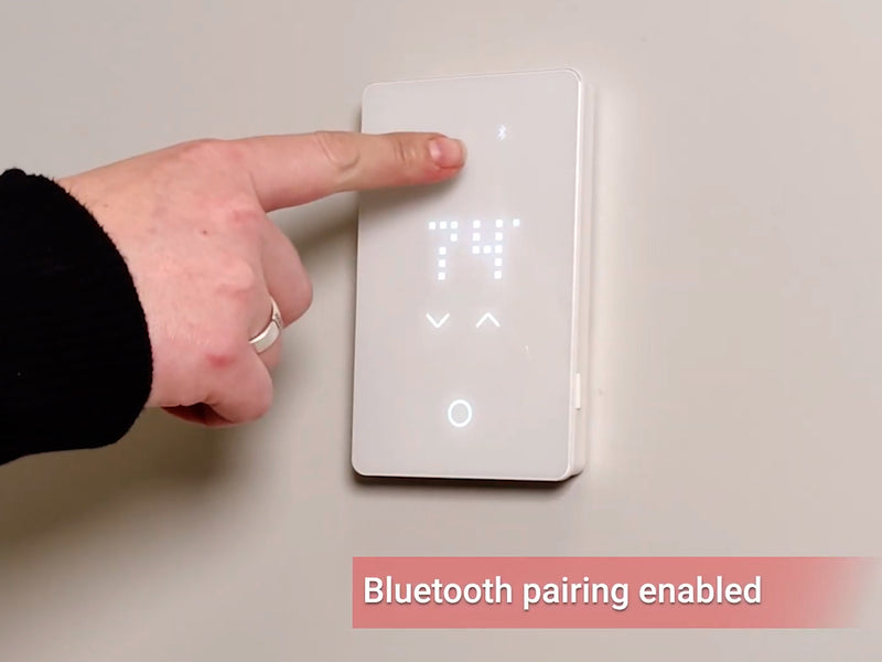 nVent Nuheat Conductor UWG5-4999-NV Smart WiFi Programmable Thermostat for Electric Radiant Heated Floors - 120V/240V, for Smart Home and Home Automation Systems, by Chemelex