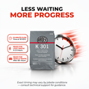 ARDEX K 301 Exterior Self-Leveling Concrete Topping, Fast-Drying Cement Underlayment for Interior & Exterior Floors, Freeze-Thaw Resistant, High-Strength Concrete Resurfacer - 50 lb (22.7 kg) Bag, Gray (12435)