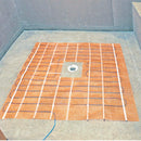 SunTouch TapeMat Electric Under Floor Heating Mat with 1/8" Thick Cable, 240 V, Open-Weave Orange Mesh for Commercial and Residential, Installs Beneath Tile, Stone, Laminate