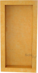 Schluter Systems Kerdi Board Prefabricated Shower Niche with Adjustable Kerdi-Board Shelf - Ideal for any Bathroom Renovation - Waterproof, Vapor-Tight, 12-Inch Width, 28-Inch Height - KB12SN305711A1