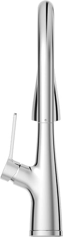 Pfister Neera Kitchen Faucet with Pull Down Sprayer, High Arc Kitchen Sink Faucet with Pull Out Spray Head, Transitional Home Décor, Single Handle Kitchen Faucets, 1-Hole