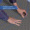 SunTouch HeatMatrix Uncoupling Anti-Fracture Membrane Mat for WarmWire Heating Systems, One-Ply Non-Woven Fleece Underlayment, for Ceramic Tile and Stone Tile, 161 Sq Ft, Gray