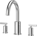 Pfister Contempra Polished Chrome Roman Bathtub Faucet/Tub Spout and Hand Held Shower Head, 2-Handle Tub High-Arc and Shower Faucet, 3-Hole, Modern Bathroom Decor