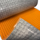 Schluter Systems Ditra-Heat-Duo-PS Peel and Stick Uncoupling Membrane with Sound Control and Thermal Break - Ideal for Multi-Story Construction - 5/16-Inch Thickness, 108 Square Feet Roll - DHDPS810M