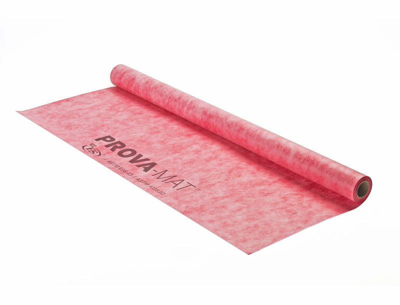 Prova Mat TT8002RED05R Polypropylene Waterproofing Membrane Roll 17 mil