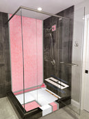 Prova Linear Drain Kit with Grate Assembly (Cover) in Tileable Design for Bonded Waterproofing Assemblies in Tiled Shower Surrounds