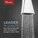Pfister Cagney 1-Handle Pull-Down Kitchen Faucet with Soap Dispenser in Matte Black