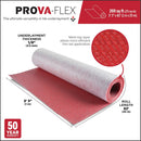 MD TT8004RED82R Prova Flex Uncoupling Underlayment Membrane 269 Sq Ft Roll, 82', Floor Underlayment for Ceramic, Porcelain Tiles in Heavy Stress Areas