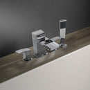 Pfister LG64-DFC Kenzo Waterfall Roman Tub Trim Kit 1.8 gpm Handshower Polished Chrome