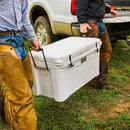 YETI Tundra 75 Hard Cooler, Functional, Rugged, Heavy and Luggable, White