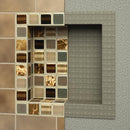 Wedi Prefabricated Durable Polystyrene Building Panel Waterproof Shower Niche, 16 Inch x 16 Inch, for Tiled Shower Surrounds, US3000005