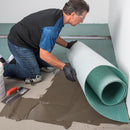 Mapei 2850930 Mapeguard UM Premium-Performance Vapor-Pressure-Equalizing Underlayment 323 Sq Ft Roll, Waterproofing and Uncoupling Membrane, 1/8" Anti-Fracture Crack Isolation, No-Curl Translucent Floor Mat for Tile Installation