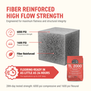 ARDEX TL 2000 Fiber Reinforced Self-Leveling Floor Underlayment, Cement-Based Polymer-Modified Compound for Interior Concrete, Wood, Tile, 50 Lbs Bag (38119)