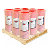 Prova TT8006RED15 FLEX-HEAT, Lightweight Floor Heating Uncoupling Waterproofing Membrane, 161 Sq Ft Roll, Underlayment for Radiant Heating Systems, Ceramic Tile and Natural Stone Tile, 9 Rolls Bundle