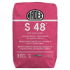 ARDEX S 48 Versatile, Rapid-Set, Polymer-modified, Portland Cement Based Thinset Mortar Adhesive, Flooring Underlayment for Stone, Ceramic Tile for Exterior Applications, 10 lb (4.5 kg) Bag, White (12475)
