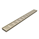 Ardex TLT Linear Drain Kit with 32 Inch Grate Assembly (Cover) and Channel Body, for Bonded Waterproofing Assemblies in Tiled Shower Surrounds