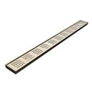 Ardex TLT Linear Drain Kit with 32 Inch Grate Assembly (Cover) and Channel Body, for Bonded Waterproofing Assemblies in Tiled Shower Surrounds