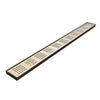 ARDEX TLT Linear Drain Kit with 32 Inch Grate Assembly (Cover) and Channel Body, for Bonded Waterproofing Assemblies in Tiled Shower Surrounds