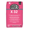 ARDEX X 32 MICROTEC Universal Rapid Setting and Drying Thin-to-Thick Bed Mortar, Premium Polymer-Modified Tile Mortar, for Interior and Exterior Use, Sag-Resistant for Large Format and Heavy Tiles - 40 lbs (18 kg) Bag, White (12595)