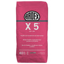 Ardex X 5 Flexible Tile & Stone Thin-Set Mortar, 40 Lb Bag, Gray